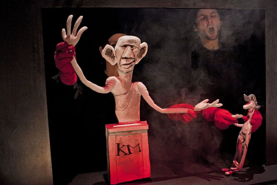 Scena z przedstawieni "Don Juan", Teatr Lalek Pleciuga, Polska, fot. Muzeum Narodowe w Krakowie